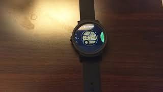 Ticwatch E best 6 free watch faces tested [upl. by Eimac]