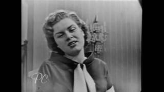 Patsy Cline Walkin After Midnight rare video 1957 [upl. by Aivatahs]