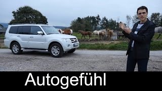 Mitsubishi Pajero Montero Edition 30 test drive review onroad offroad  Autogefühl [upl. by Burch]