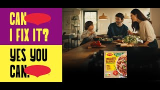 Frisch Kochen mit Maggi Fix gelingt  Spaghetti Bolognese TVSpot [upl. by Lleneg456]