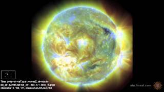 NASA SDO  The Sun 2012 [upl. by Rickart]