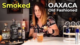 How to Make Smoky Drinks  Oaxaca Old Fashioned [upl. by Nicholl945]