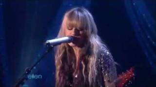 Orianthi Performs According to You live on Ellen Degeneres Show 20100121 HDHQmp4 [upl. by Aicekat]