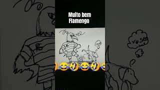 desenho Flamengo short [upl. by Ynohtnad]