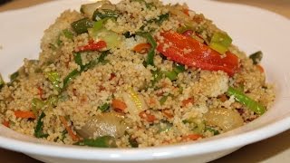 Mixed Vegetable Couscous Easy Meals [upl. by Damara]