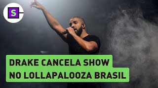 Drake cancela show no Lollapalooza horas antes de apresentação [upl. by Nybbor]