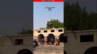 Dron Ki madad Se Biryani Chura Li working art hand crafts ideas  homemade skillsshorts [upl. by Atterys]