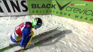 Domen Prevc TitiseeNeustadt 2016 148m  HR Eurosport English [upl. by Avis]