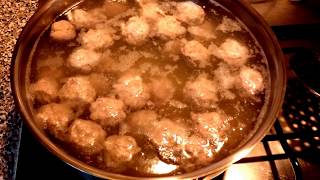 Thai Pork Balls ลูกชิ้นหมูkleine gehaktballetjes [upl. by Norel]