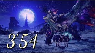 【傀異討究Lv300】傀異克服シャガルマガラ 太刀 3’54”32 非火事場【MHRiseSB switch】 [upl. by Enilrem372]