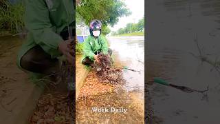 Stop the Flood Unclogging Storm Drains After Heavy Rains [upl. by Nairret]