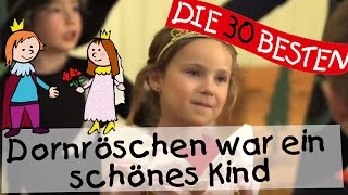 👩🏼 Dornröschen war ein schönes Kind  Singen Tanzen und Bewegen  Kinderlieder [upl. by Meill]