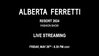 Alberta Ferretti Resort 2024 Fashion Show [upl. by Elyod]