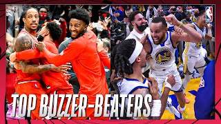 BEST BUZZERBEATERS Of The 202122 NBA SeasonIn Order 🚨 [upl. by Aicssej162]