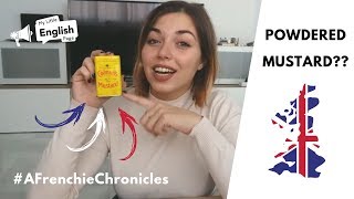 British Food  Powdered Mustard  A Frenchie Chronicles [upl. by Jamnes]