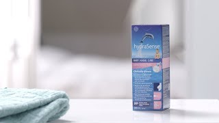 How to Use Baby Nasal Spray  hydraSense Baby Nasal Care [upl. by Capriola]