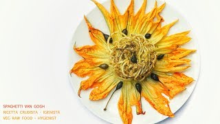 Spaghetti Van Gogh  Ricetta Crudista Igienista  Semplice e Veloce [upl. by Corilla553]