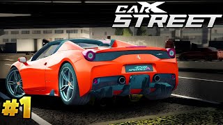 First Day in CarX Street Gameplay in Hindi 😊 CarX Street [upl. by Giarg]