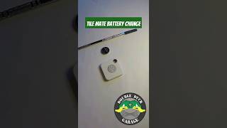 Tile Mate 2020 2018 original battery replacement cr1632 [upl. by Seadon]