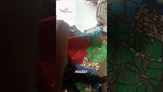 Easy DIY inseam pocketAdd pockets to any garment in minutes sewingtutorial sewinghacks trending [upl. by Tolmann]