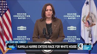 Cover Story Kamala Harris enters race for White House [upl. by Damicke]