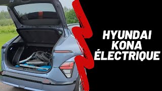 Hyundai Kona Électrique 2024 idéal pour les familles québécoises [upl. by Iat]