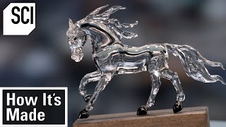 How to Make Glass Sculptures  How Its Made [upl. by Leiad]