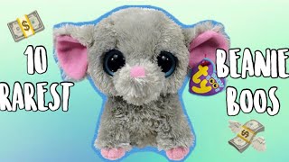 Top 10 RAREST Beanie Boos [upl. by Ella489]