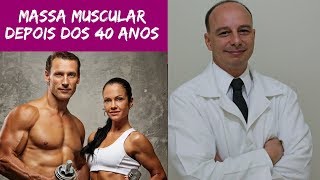 Como Ganhar Massa Muscular Depois dos 40 ‖ Dr Moacir Rosa [upl. by Ayifas]