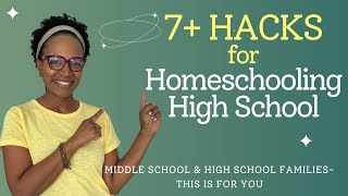 Middle amp High School HacksTips  2024  Homeschool [upl. by Ardnaeel181]