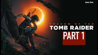 SHADOW OF THE TOMB RAIDER Walkthrough Gameplay Part 1  No Commentary Macbook Air M2 [upl. by Elyag]