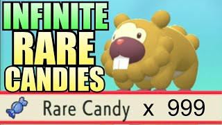 INFINITE Rare Candies Glitch No Cloning needed in Pokemon Brilliant Diamond Shining Pearl [upl. by Banks]