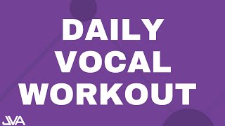 Daily Singing Exercises For An Awesome Voice [upl. by Auhs]