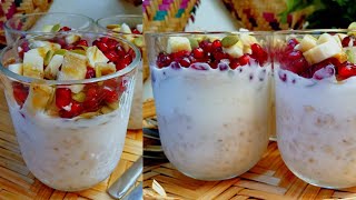 Healthy Breakfast For Weight Loss  Easy and Quick OVERNIGHT OATS Recipe [upl. by Notnerb154]