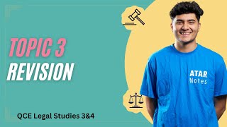 Topic 3 Revision  QCE Legal Studies 3amp4 [upl. by Edmea]