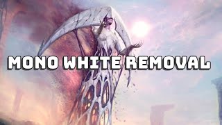 Mono White Removal  Standard  MTG Arena Gameplay [upl. by Kalbli11]