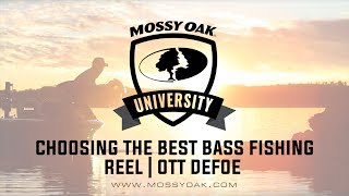 Choosing The Best Bass Fishing Reel  Ott Defoe [upl. by Geralda861]