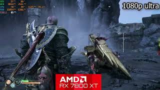 AMD RX 7800 XT  R7 3700X  Test in 7 games Bottleneck [upl. by Tdnerb436]