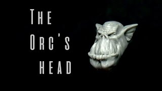 Sculpting an Orcs head [upl. by Pinette]