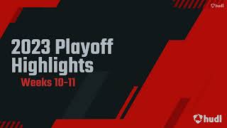 2023 Playoff Highlights Hudl [upl. by Roice]