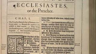 The Book Of Ecclesiastes KJV [upl. by Anrim]