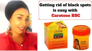 Carotone black spot Corrector review Fade off black spots quickly [upl. by Marmawke]