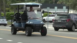 New golf cart laws start in Florida [upl. by Mccall]