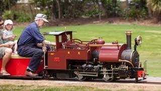 13 scale Darjeeling Himalayan Railway BClass Steam Locomotive in 725quot gauge [upl. by Ybrik230]