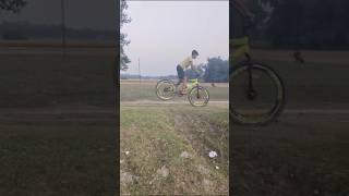 Girls vs boys cycle stunt😈🔥 cyclestunt stunt wheelie viral shorts trending shortsfeed bmx [upl. by Ettennaj]