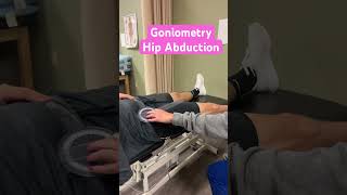 Goniometry for Hip Abduction [upl. by Elvera]