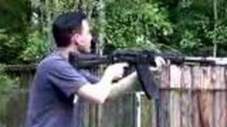 Saiga12 semiautomatic combat shotgun [upl. by Yrrak604]