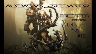 Aliens vs Predator PredatorKampagne 10 Horror AvsP Alien [upl. by Nannahs504]