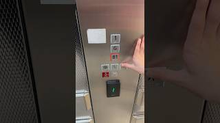 Riding a Schindler elevator lift at Coles Brisbane lift lifts elevator elevators [upl. by Notgnirrac]