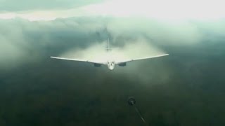 Tu160 The White Swan vapor in stormy conditions [upl. by Avron]